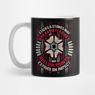 Gun Control Hollow Points Mug